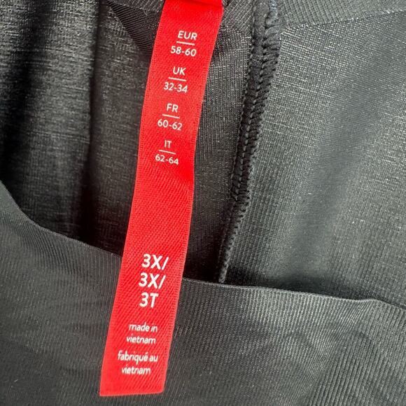 Spanx 10235r Thinstincts 2.0 Open Bust Mid Thigh Shaper Black Size 3X NWOT - Picture 11 of 12
